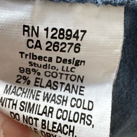 NILI LOTAN Jenna Pant in Carbon 111/88 slate Raw Hem Ankle Length Size 2 - Picture 8 of 8